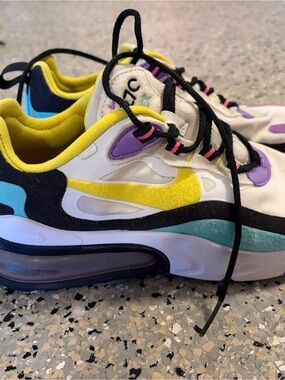 Nike Women’s Sneakers - Yellow, Teal, Purple, Black, White